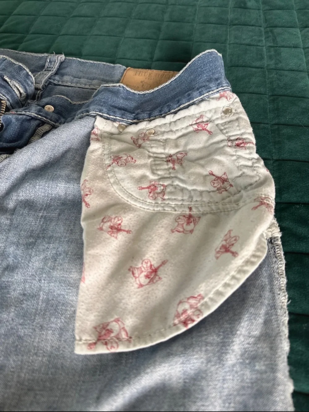 True Religion light blue
